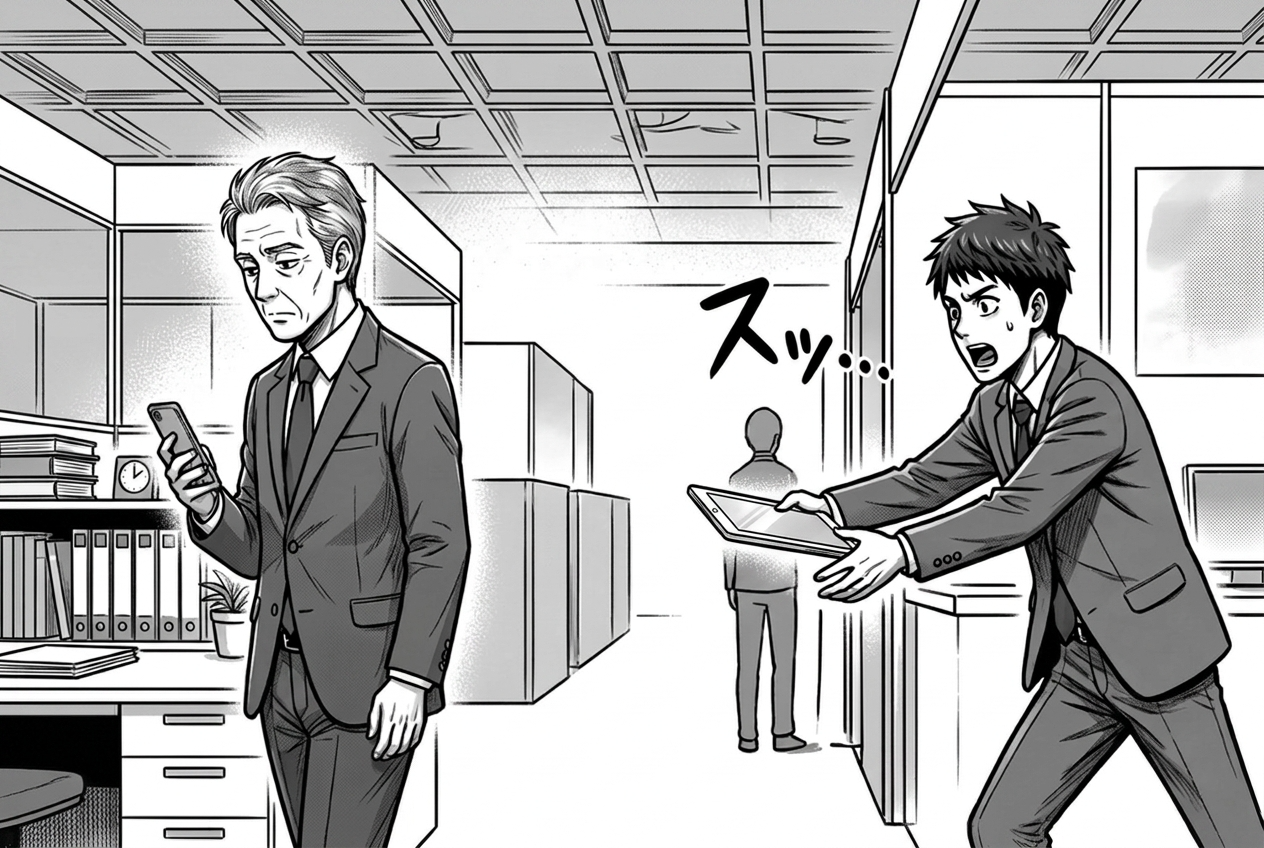 展示会のパンフレットのイメージ