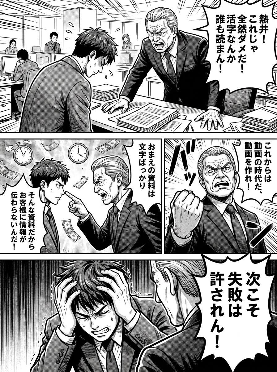 MOOTOON BIZ 紹介漫画 3ページ目