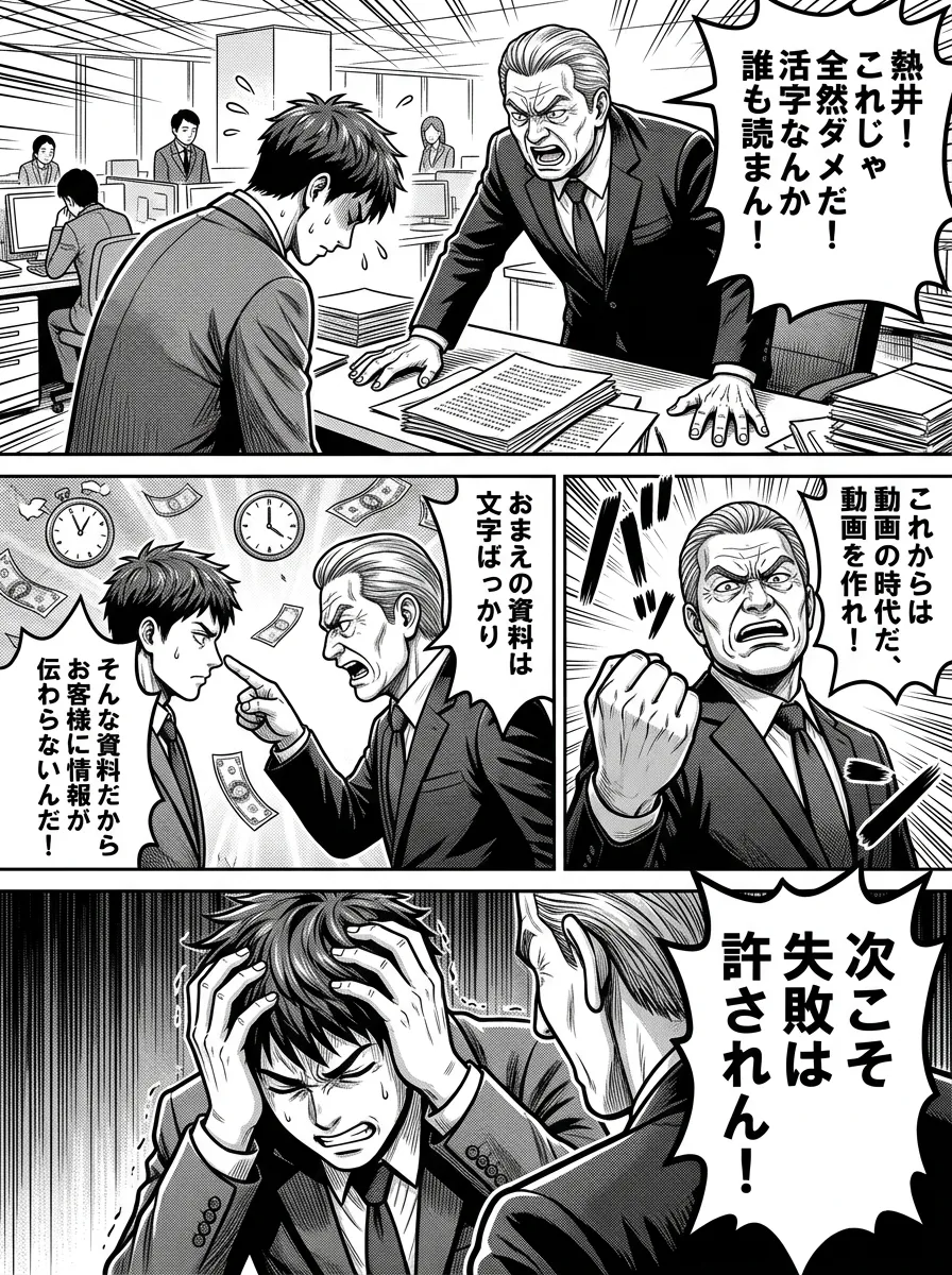 MOOTOON BIZ 紹介漫画 3ページ目
